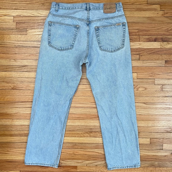 Levi Strauss Signature - Light Wash Jeans 38 x 30 Regular Fit - Picture 8 of 13